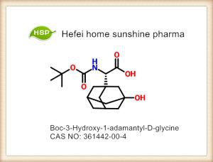 Boc-3-hidroxi-1-adamantil-D-glicina CAS 361442-00-4
