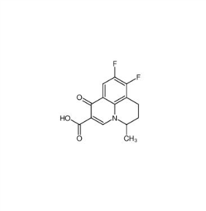 8, 9-Difluoro - 5 - metil-6,7-dihidro-1-oxo-1h, 5 h-benzo (ij) ácido quinolizina-2-carboxílico CAS {{ 0}} 0076-47-7