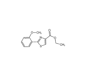 2- (2-metoxifenil) tiazol-4-carboxilato de etilo CAS 115299-16-6