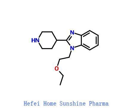 1-(2-Etoxi-etílico)-2-piperidina-4-yl-1H-benzimidazol CAS 110963-63-8