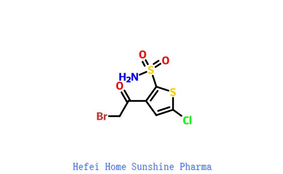 3- (2-bromoacetil) -5-cloro-2-tiofenosulfonamida CAS 160982-11-6