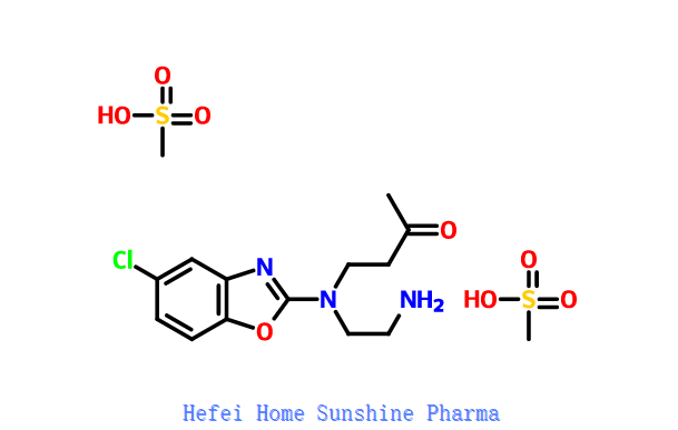 4 - ((2-aMinoetil) (5-clorobenzo [d] oxazol-2-il) aMino) butan-2-ona (diMetanosulfonato) CAS 1276666-12-6