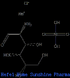 Sulfato de glucosamina Cloruro de sodio CAS 1296149-13-7