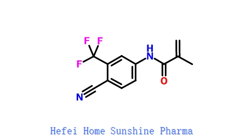 N- [4-Ciano-3- (trifluorometil) fenil] -2-metacrilamida CAS 90357-53-2