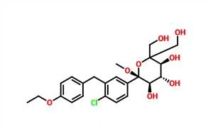(2S, 3R, 4S, 5S) -2- (4-cloro-3- (4-etoxibencil) fenil) -6,6-bis (hidroximetil) -2-metoxitetrahidro-2H-piran-3,4,5- triol CAS 1528636-39-6
