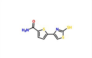 5- (2-sulfaniliden-3H-1,3-tiazol-4-il) tiofeno-2-carboxamida CAS 52560-89-1