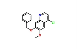 7-benciloxi-4-cloro-6-metoxi-quinolina CAS 286371-49-1