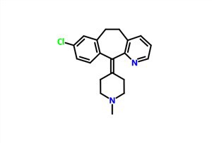 8-Cloro-6,11-dihidro-11-(1-metil-4-piperidinilideno)-5H-benzo[5,6]ciclohepta[1,2-b]piridina CAS 38092-89-6