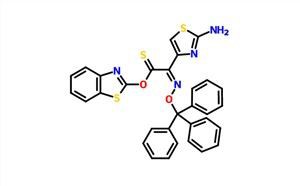(Benzotiazol-2-yl)-(Z)-2-trityloxyimino-2-(2-aminothiazole-4-yl)-thioacetate CAS 143183-03-3