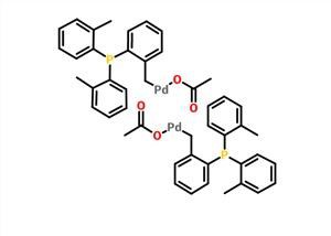Trans-Di-mu-acetatobis [2- (di-o-tolilfosfino) bencil] dipaladio (II) CAS 172418-32-5