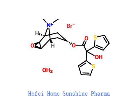 Hidrato de bromuro de tiotropio CAS 139404-48-1